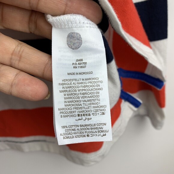 Boden Stripes Ahead of The Rest Color Block Top Size 8 Super Soft stretchy - Picture 7 of 9